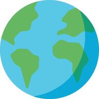 Universal World Icon for Global Connectivity and Exploration vector