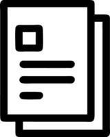 Professional Flyer Icon for Event Promotion, Marketing, and Advertising vector