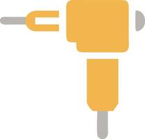 Drill Icon for Tools, Construction, and DIY Projects vector
