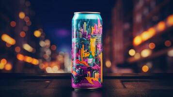 graphics beer can template photo