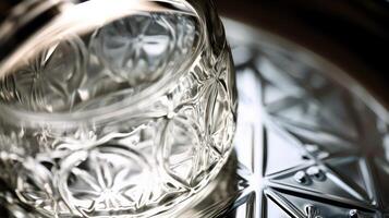 liquid transparent glass texture photo