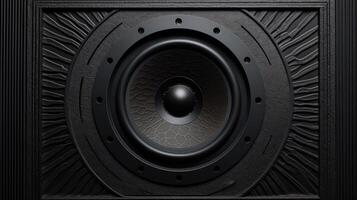 backdrop black speaker texture photo