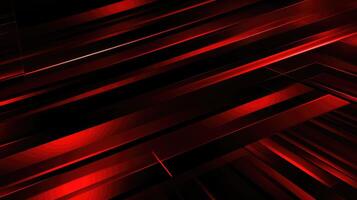 geometric red abstract lines photo