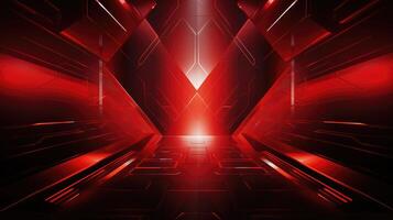 technology red background future photo
