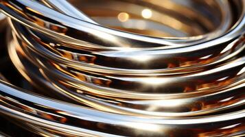 shiny spring metal photo