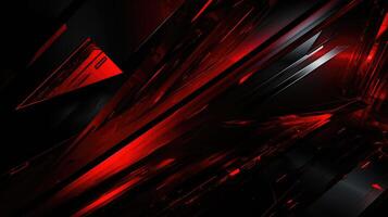 artwork black and red abstract photo