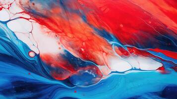 blend abstract red blue photo