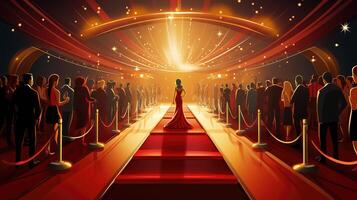 celebrities red carpet event photo