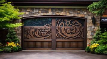 unique nice garage door photo