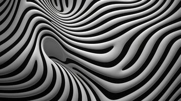 lines trippy pattern black white photo