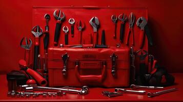hammers red tools photo