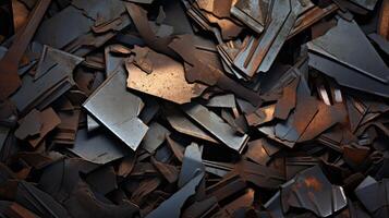 scrap grunge metal background photo