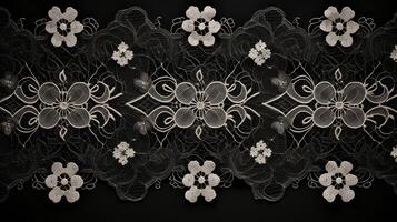 lace black square background photo