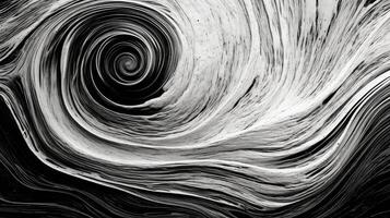 swirl black white texture photo