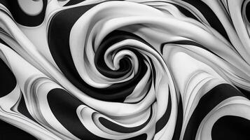 design black and white swirl photo