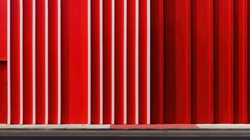 monochromatic red vertical photo