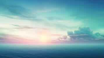 sky background blue green photo