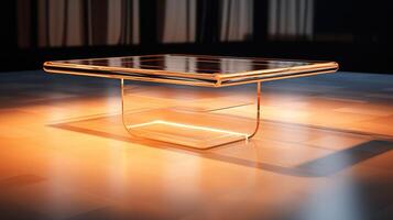 modern table surface photo