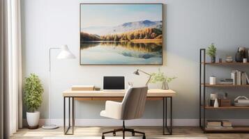 home canvas office photo