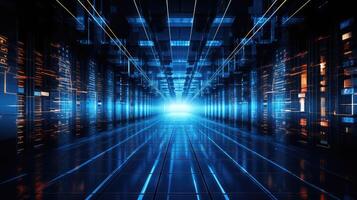 processing big data background photo