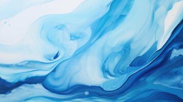 waves abstract blue patterns photo