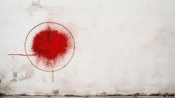 up red circle mark photo