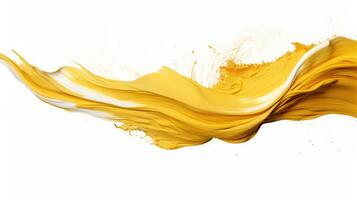 dynamic abstract gold strokes photo