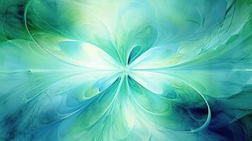 blend blue green design photo