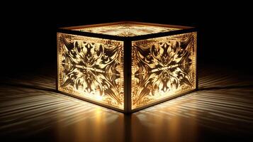 frame 3d wire box photo