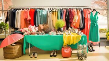 retail spring clearance photo