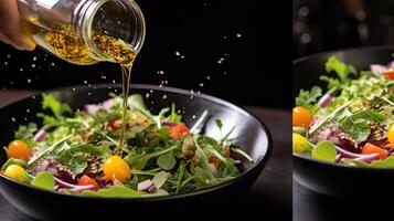 dressing wine vinegar photo