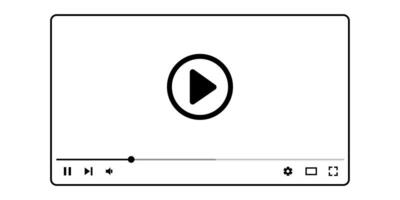 player template with white background vector