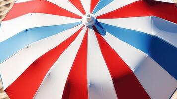 summer red white and blue pattern photo