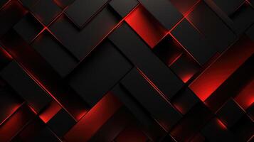 triangles geometric background black and red photo