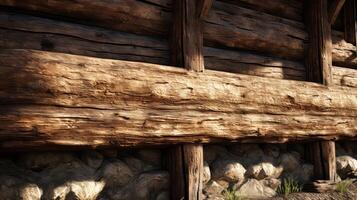 grain cabin texture photo