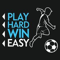Creative Soccer Day Element Design vector