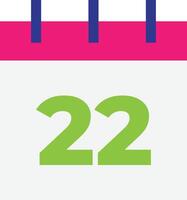 Calendar Schedule Date Earth vector