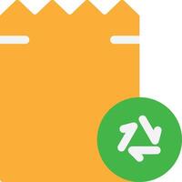 Recycling Document File Waste vector