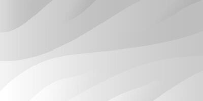 white abstract gradient background with dynamic curve lines vector