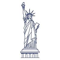 ClipArt Design for American 4th of July with Independence Day Symbols vector