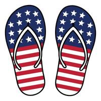 4th of July ClipArt Design with American Independence Day Graphics vector