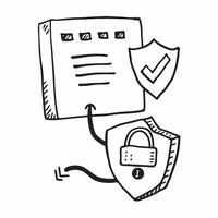 2D icon as Network firewall icon with a shield and network cable concept as icon illustration of a network firewall icon with a shield and network cable emphasizing the role of Dynamics vector