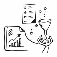 AI data mining and financial insights concept as An AI data mining icon paired with financial insights symbolizing the role of AI in extracting valuable financial information perfe Dynamics vector