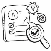 AI inspection and quality control system concept as An AI inspection icon paired with a quality control system icon symbolizing the use of AI in quality inspections perfect for iso Dynamics vector