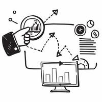 AI predictive analytics and holiday trend concept as An AI predictive analytics icon paired with a holiday trend icon representing the role of AI in predicting and analyzing holida Dynamics vector