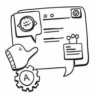 AI predictive maintenance and QA check concept as An AI predictive maintenance icon paired with a QA check icon representing the role of AI in predicting and ensuring quality ideal Dynamics vector