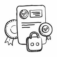 AI robot and quality assurance system concept as An AI robot icon paired with a quality assurance system icon symbolizing the integration of AI in QA systems perfect for isolated v Dynamics vector