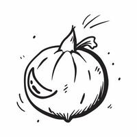 Apple icon with copy space on a gray background concept as A icon image of an apple icon with ample copy space on a gray background ideal for healthy eating and nutrition themed Dynamics vector