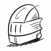 Bus icon with copy space on a white background concept as A icon image of a bus icon with generous copy space on a white background ideal for travel and public transportation the Dynamics vector