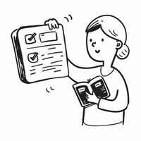 Caregiver with baby care journal concept as A caregivers profile blended with a baby care journal symbolizing the importance of tracking daily routines in baby care Perfect for ch Dynamics vector
